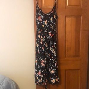 Floral spaghetti strap dress